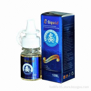 Feellife 70/30 PG VG Vapor E-liquid Buckle Bottle with 1,000,000 Bottles/Month Production Capacity